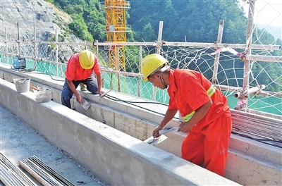 左柏水库工程建设接近尾声